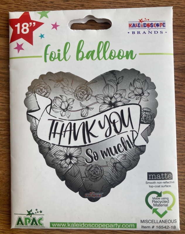Thank You Balloon