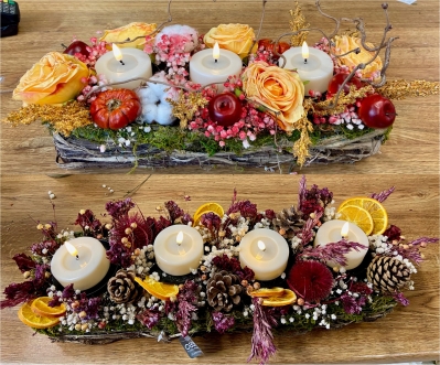 Dried Flower Centrepiece