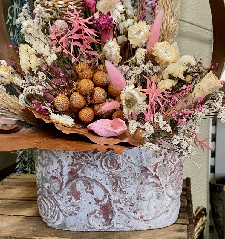 Dried Flower Table Centrepiece