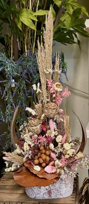 Dried Flower Table Centrepiece