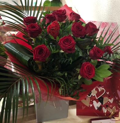 Luxury Valentine Red Roses
