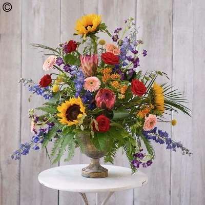 Florist Choice Service Arrangement Brights