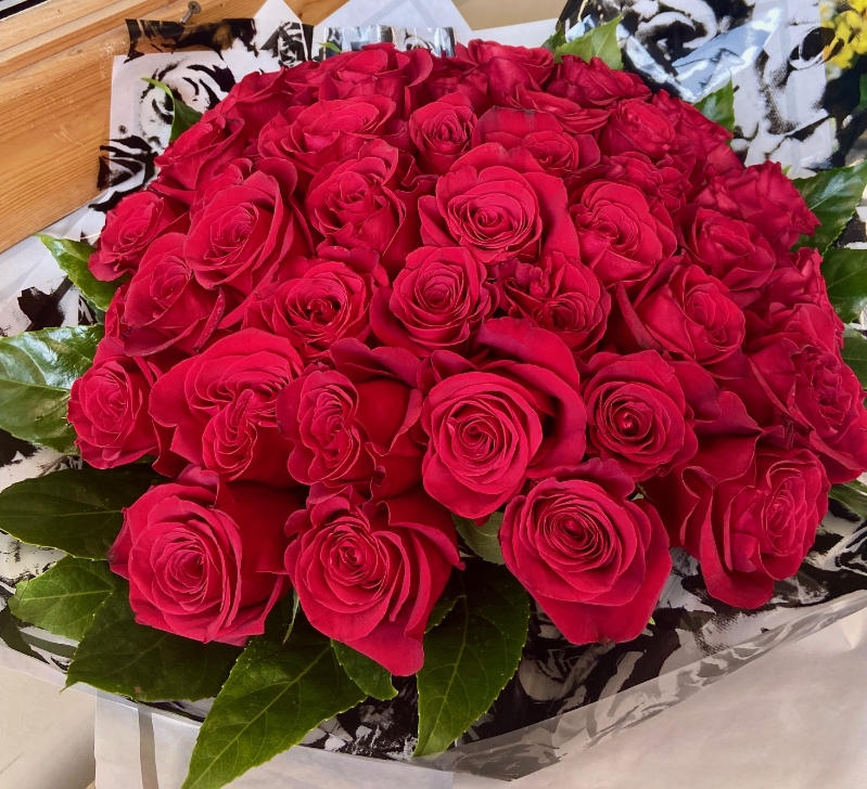 50 Red Rose Bouquet
