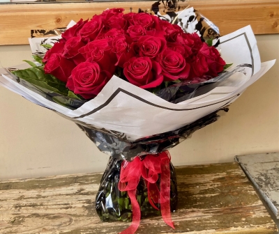 50 Red Rose Bouquet