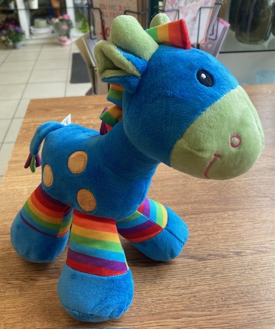 Buddyz Colourful Giraffe Soft Toy
