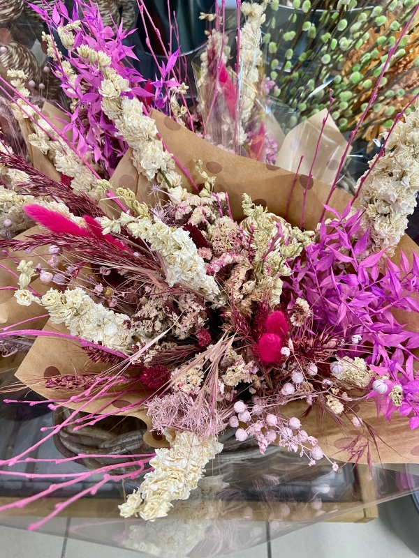 Dried Flower Bright Bouquet