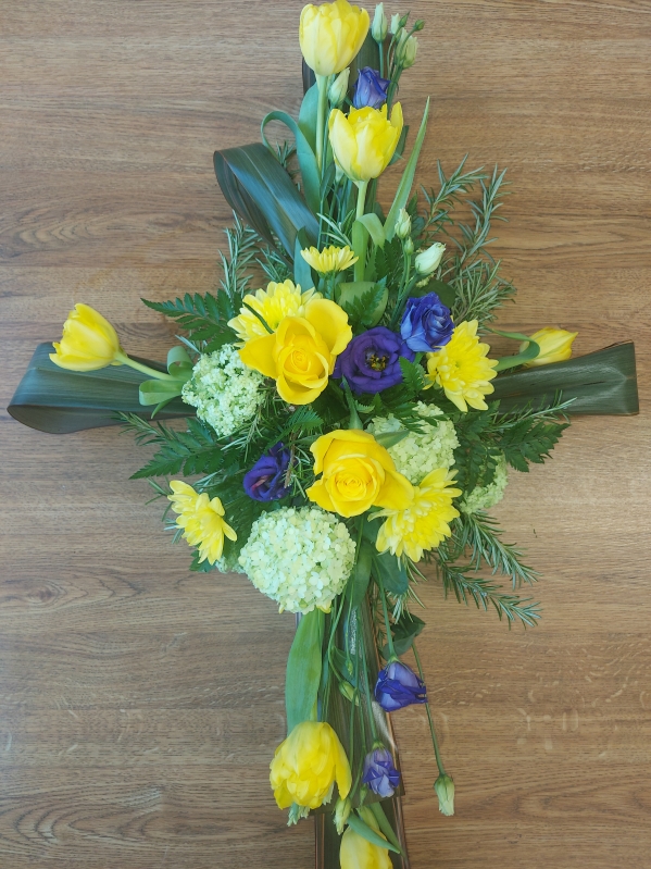 Easter Cross Grave Tribute