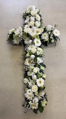 Large White Cross