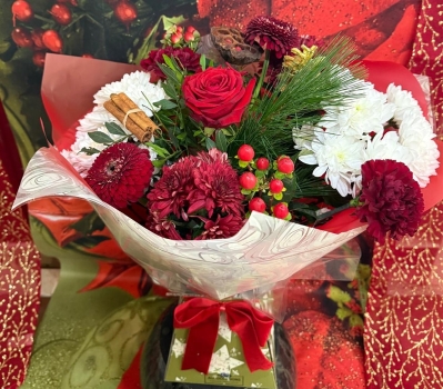 Merry and Bright Christmas Bouquet