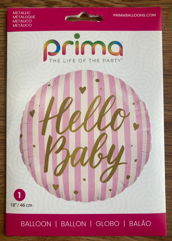 New Baby Girl Balloon