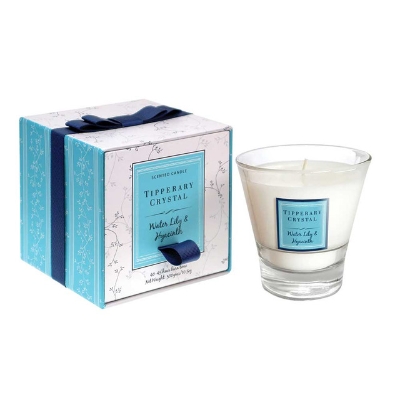 Water Lily & Hyacinth Tumbler filled candle