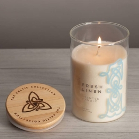 Celtic Candle Scented Fresh Linen