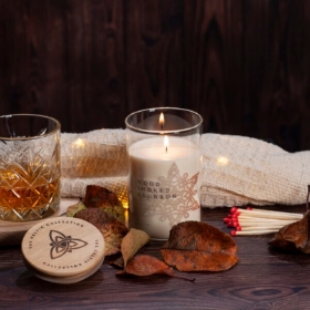 Celtic Candle Scented Wood Smoked Bourbon