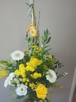 Easter Arrangement in Jug