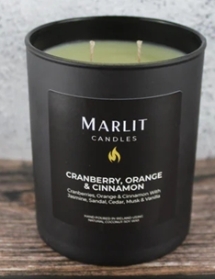 Marlit 8oz Lavender Blossom Coconut Soy Candle