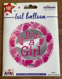 New Baby Girl Balloon