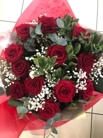Showstopper Red Rose Bouquet