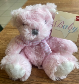 Suki Baby Super Soft Plush Bear Toy With Rattle