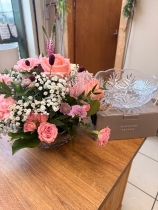 Tipperary Crystal bowl arrangement