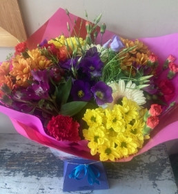 Vibrant Colourful Mixed Bouquet